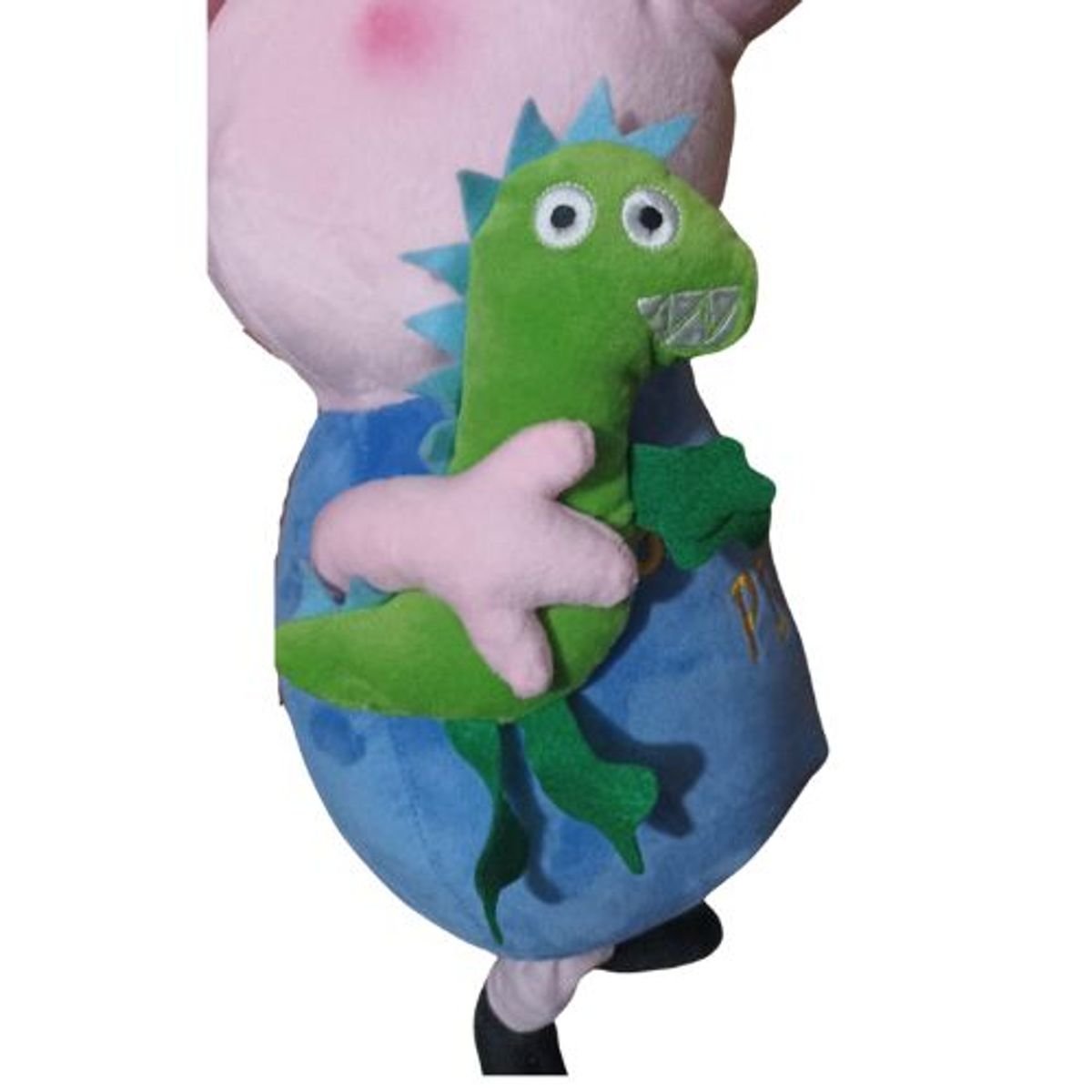 GENERICO - peluche george pig con dino 40CM