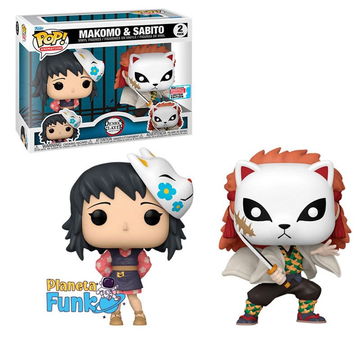 FUNKO - DEMON SLAYER MOKOMO SABITO 2 PACK