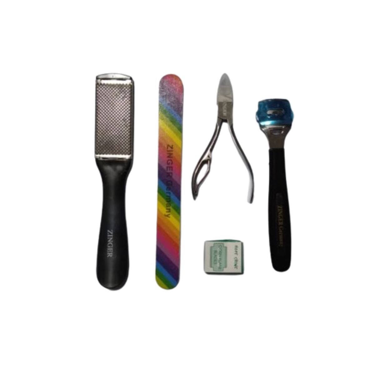 GENERICO - Set de limpieza de uñas removedor de callos