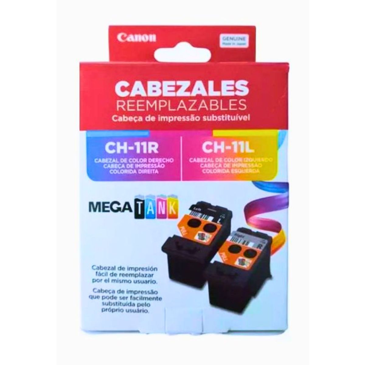 CANON - Cabezal Canon Kit Colores CH-11R CH-11L G610 G510