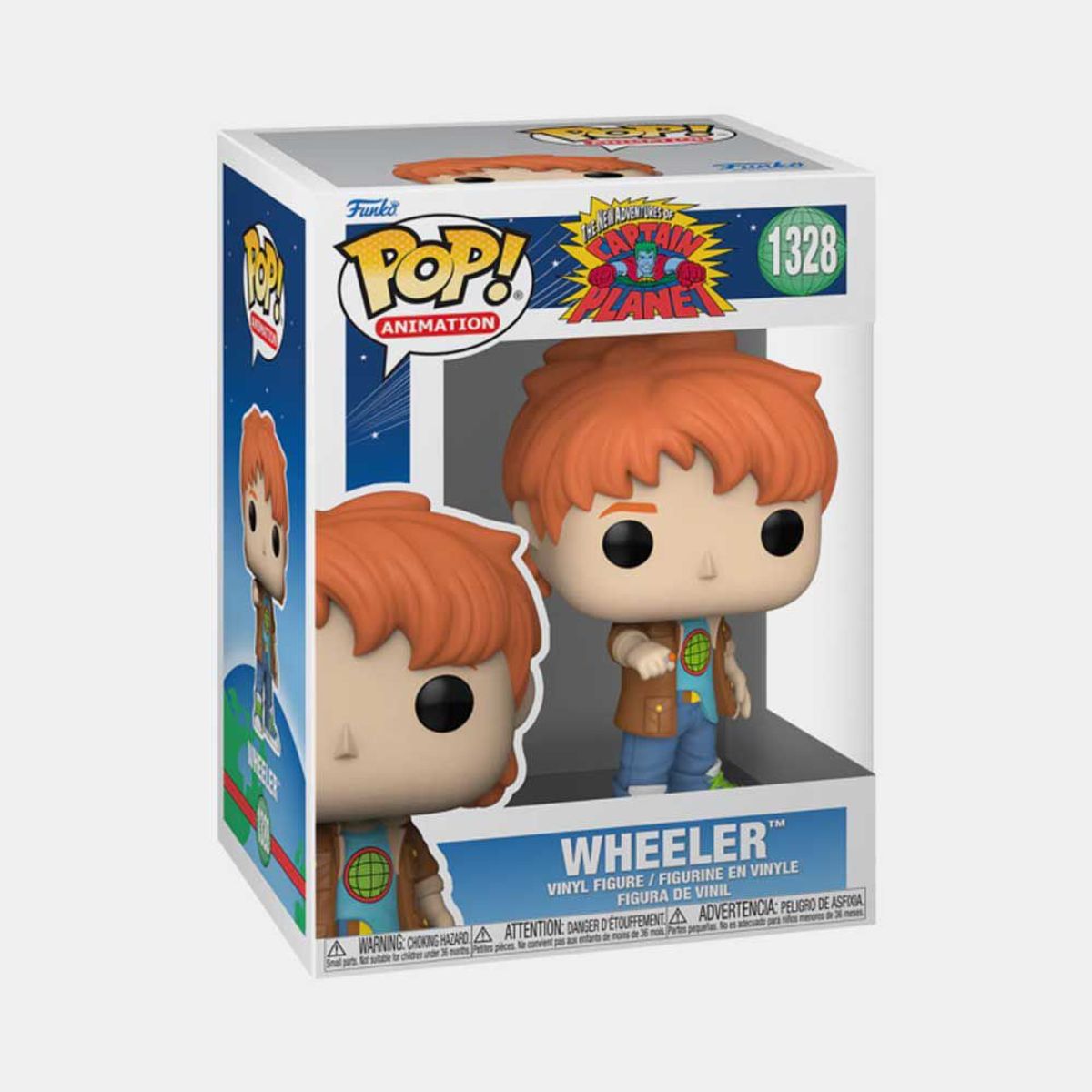 FUNKO - FUNKO POP THE NEW ADVENTURES OF CAPTAIN PLANET - WHEELER