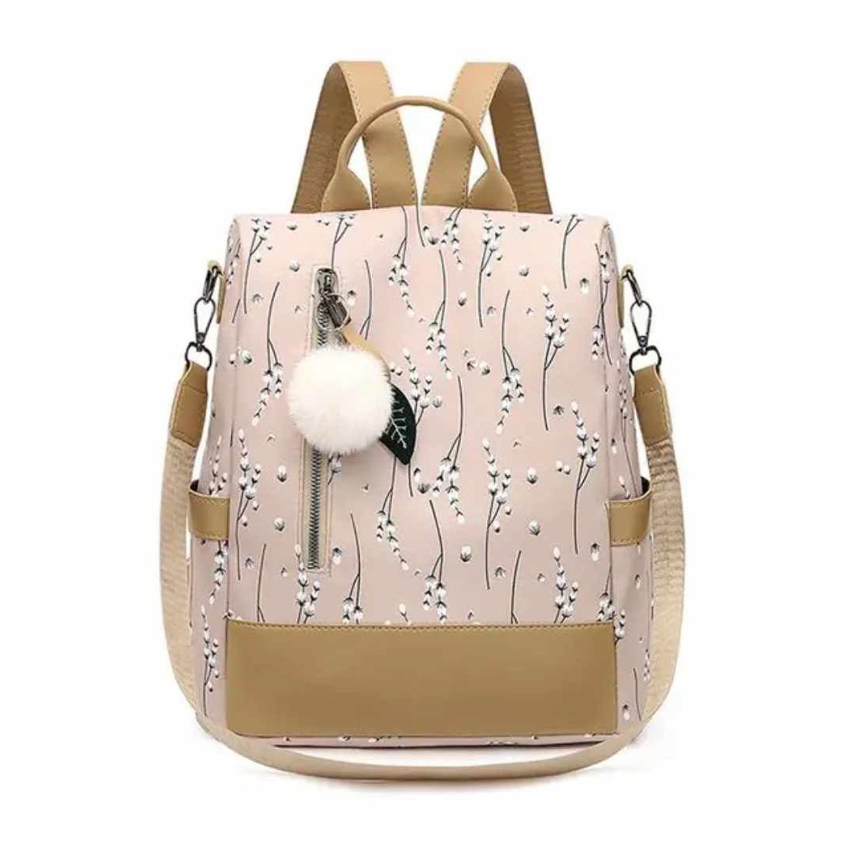 GENERICO - Mochila Antirrobo de Mujer Bolso Coreana Dama Trend 2024 Casual Urbana