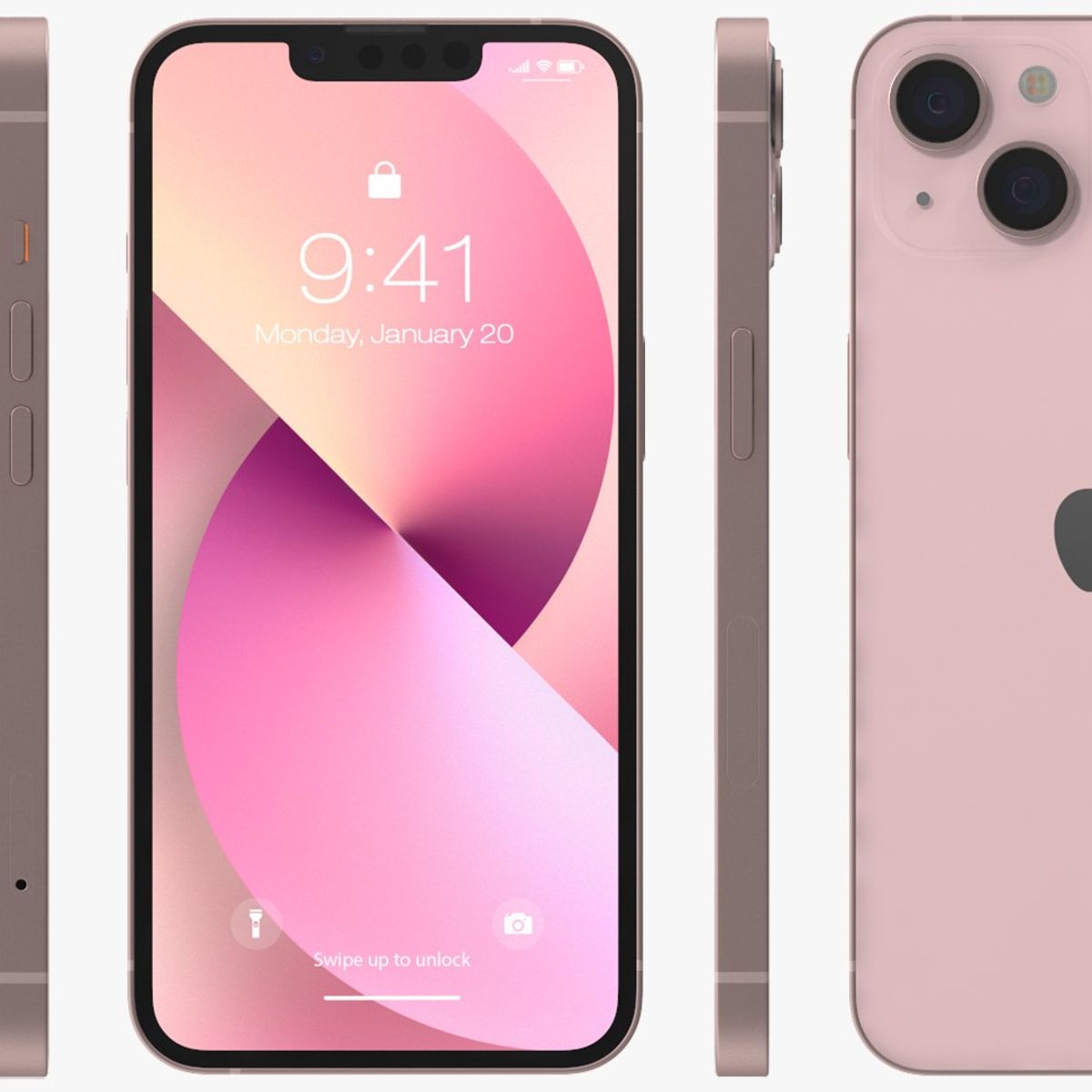 APPLE - IPhone 13 256GB, Grado A  Bateria 100% Entrega Inmediata Leer descripcion Rosado Reacondicionado