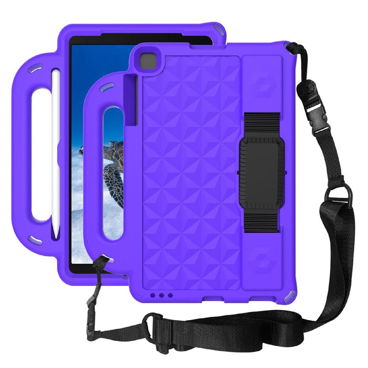 OTTOWARE - Funda Tablet Modelo Maleta con Correa para Ipad Mini 6 Morado