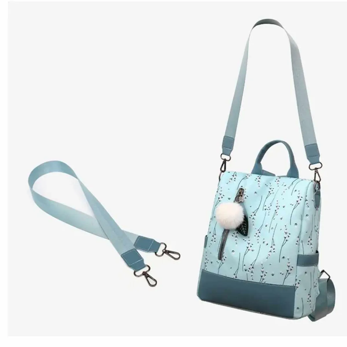 GENERICO - Mochila Antirrobo de Mujer Bolso Coreana Dama Trend 2024 Casual Urbana