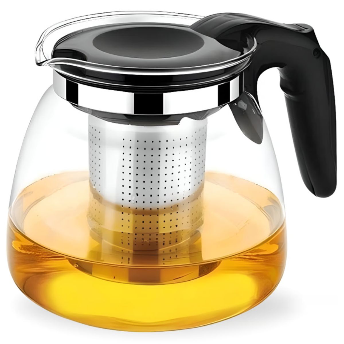 INSPIRA MARKET - Jarra tetera infusor de te de vidrio 900ml