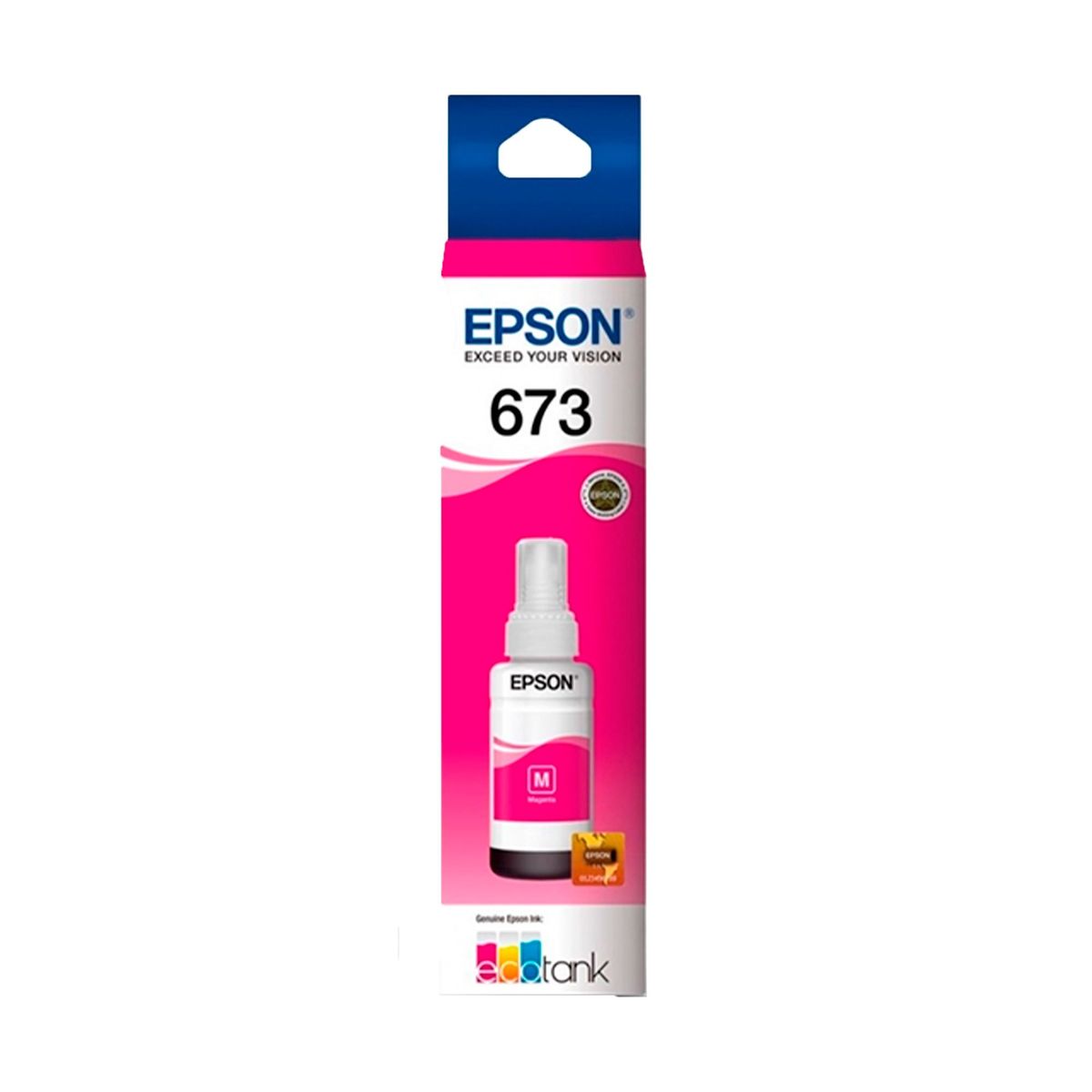 EPSON - TINTA EPSON 673 MAGENTA, L805/L850/L810/L800 70 ML P/N: C13T67332A