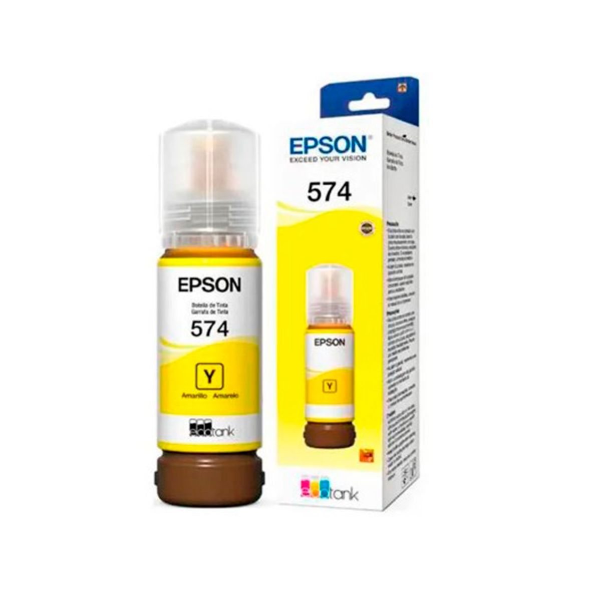 EPSON - TINTA EPSON 574  YELLOW, PARA L8050/L18050 P/N: T574420-AL