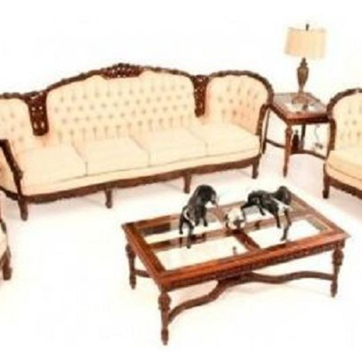 MOBILIARI - MOBILIARI SALA 3-2-1 COLONIAL  MESITA DE CENTRO