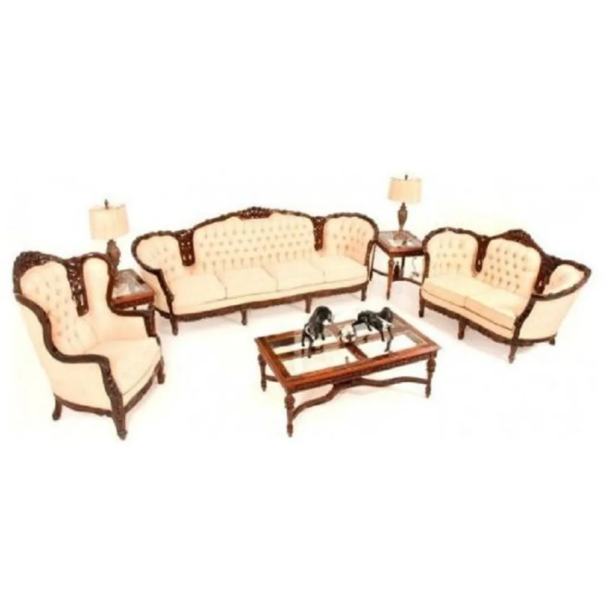 MOBILIARI - MOBILIARI SALA 3-2-1 COLONIAL  MESITA DE CENTRO