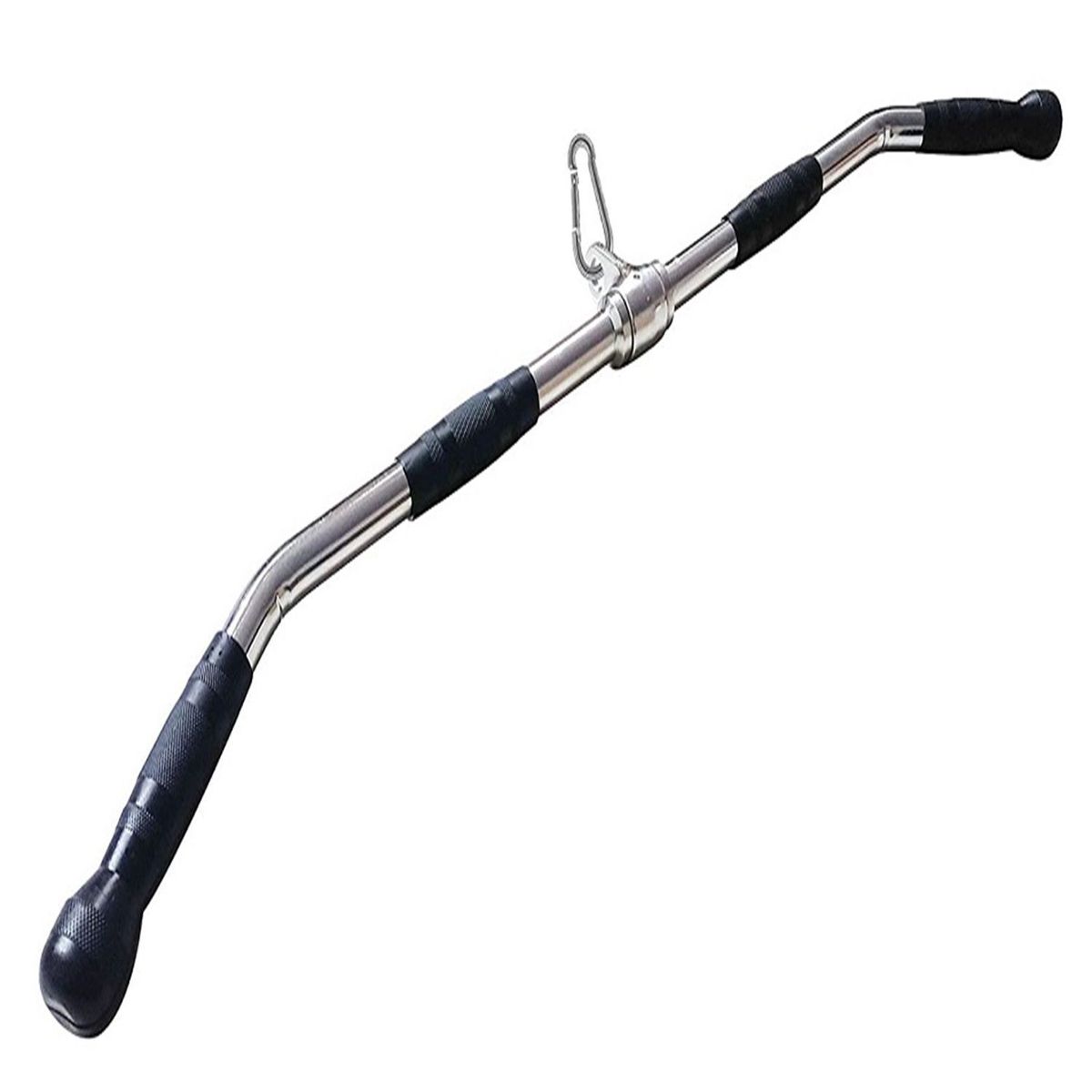 ALPHA GYM - Barra para dominadas en Polea barra para espalda gimnasio