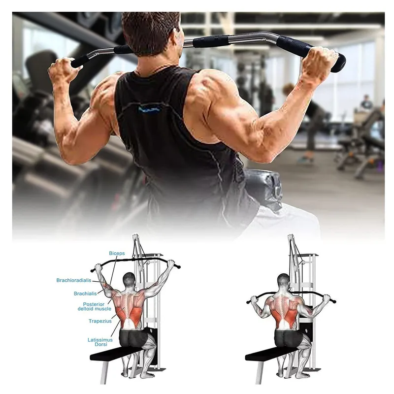 Con Polea Ejercicio Triceps Barra Press De Ejercicio Triceps Con