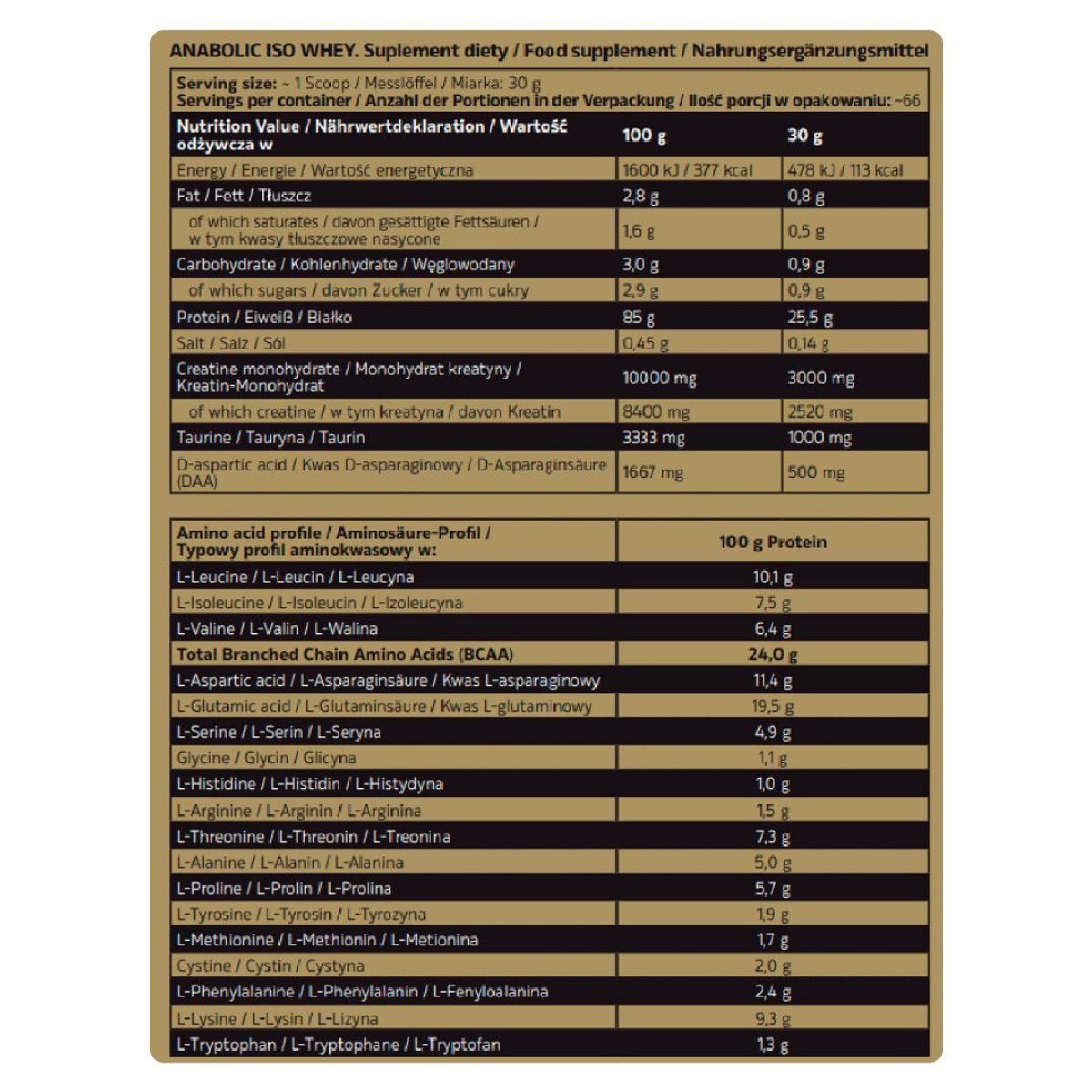 KEVIN LEVRONE - Proteina Kevin Levrone Anabolic Iso Whey 2kg - Snicker con SmartShaker