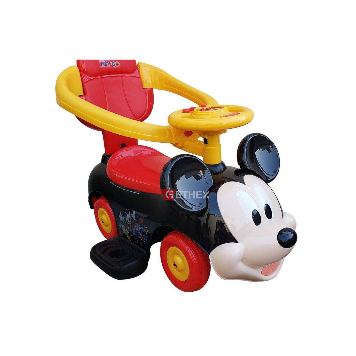 DISNEY BABY - Correpasillo guiador mickey con sombrilla