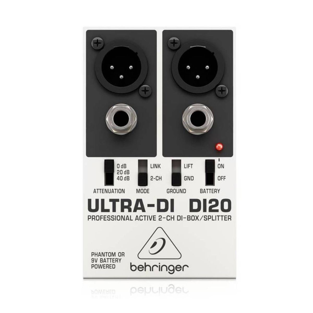 BEHRINGER - Convertidor De Frecuencia Behringer Caja directa Ultra DI20