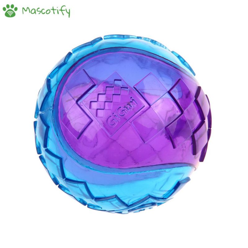 GIGWI - GIGwi Transparent Ball - Pelota para perros Tamaño Small