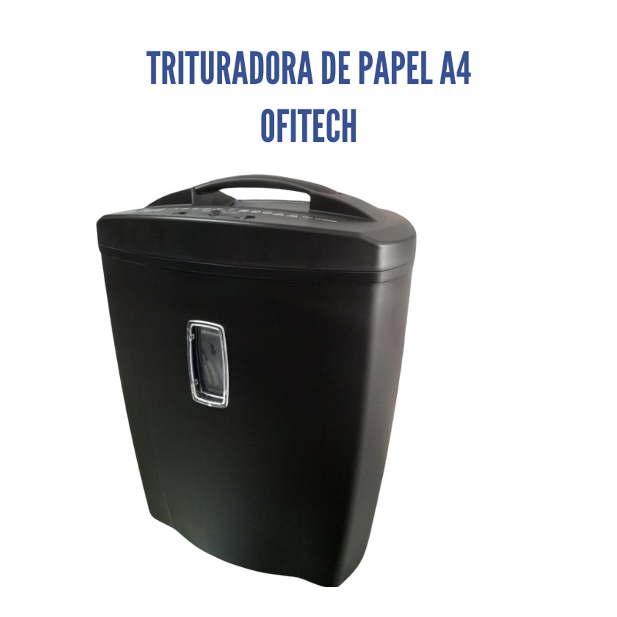 GENERICO - Trituradora de Papel Eléctrico A4 OFITECH Corte 4x35mm