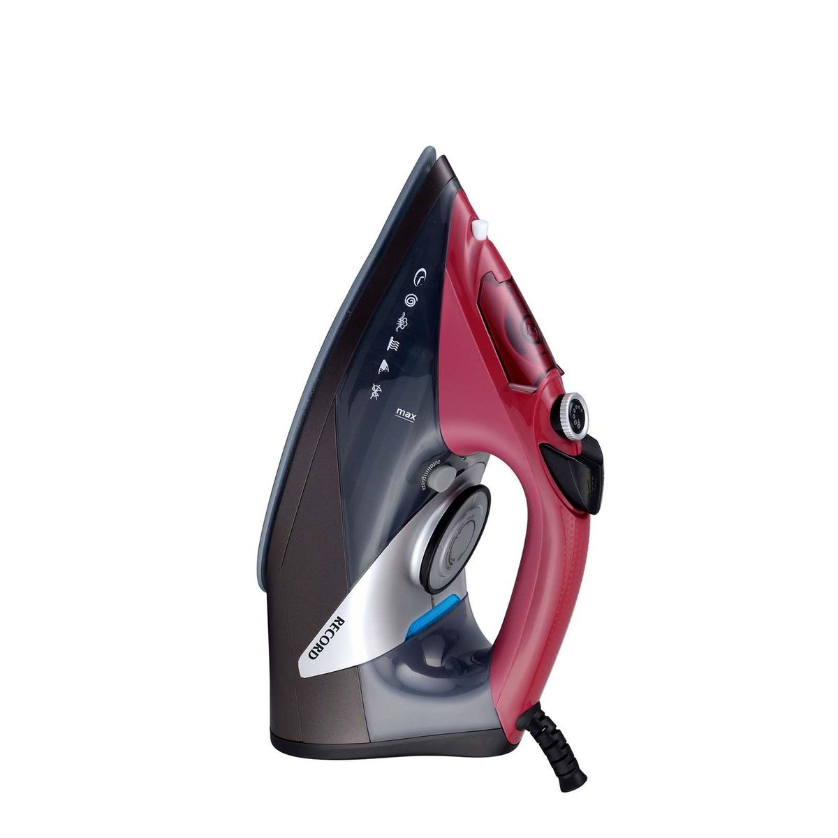 RECORD - Plancha a Vapor Record 2106600010 con base Antiadherente