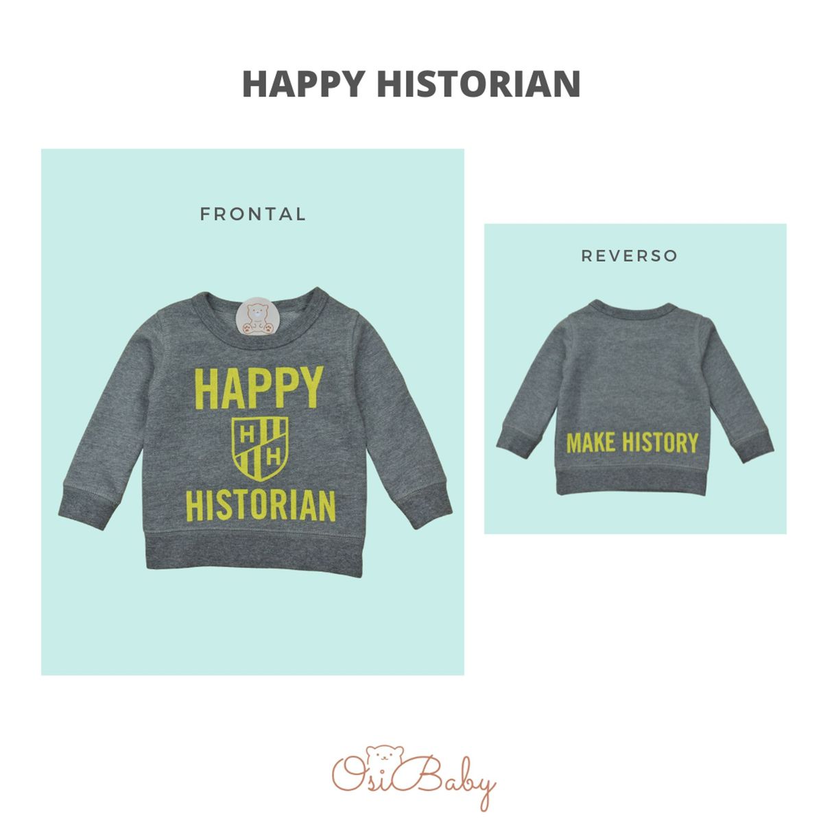 ALLEZ COLLECTION - POLERA BEBE MUJER MAKE HISTORY