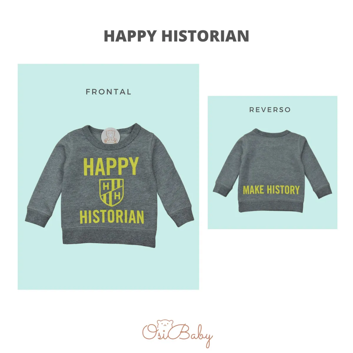 ALLEZ COLLECTION - POLERA BEBE MUJER MAKE HISTORY