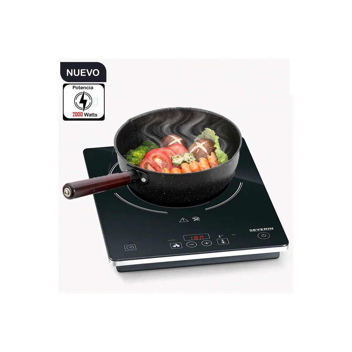 SEVERIN - Cocina de Inducción de 1 Hornilla - KP 1071