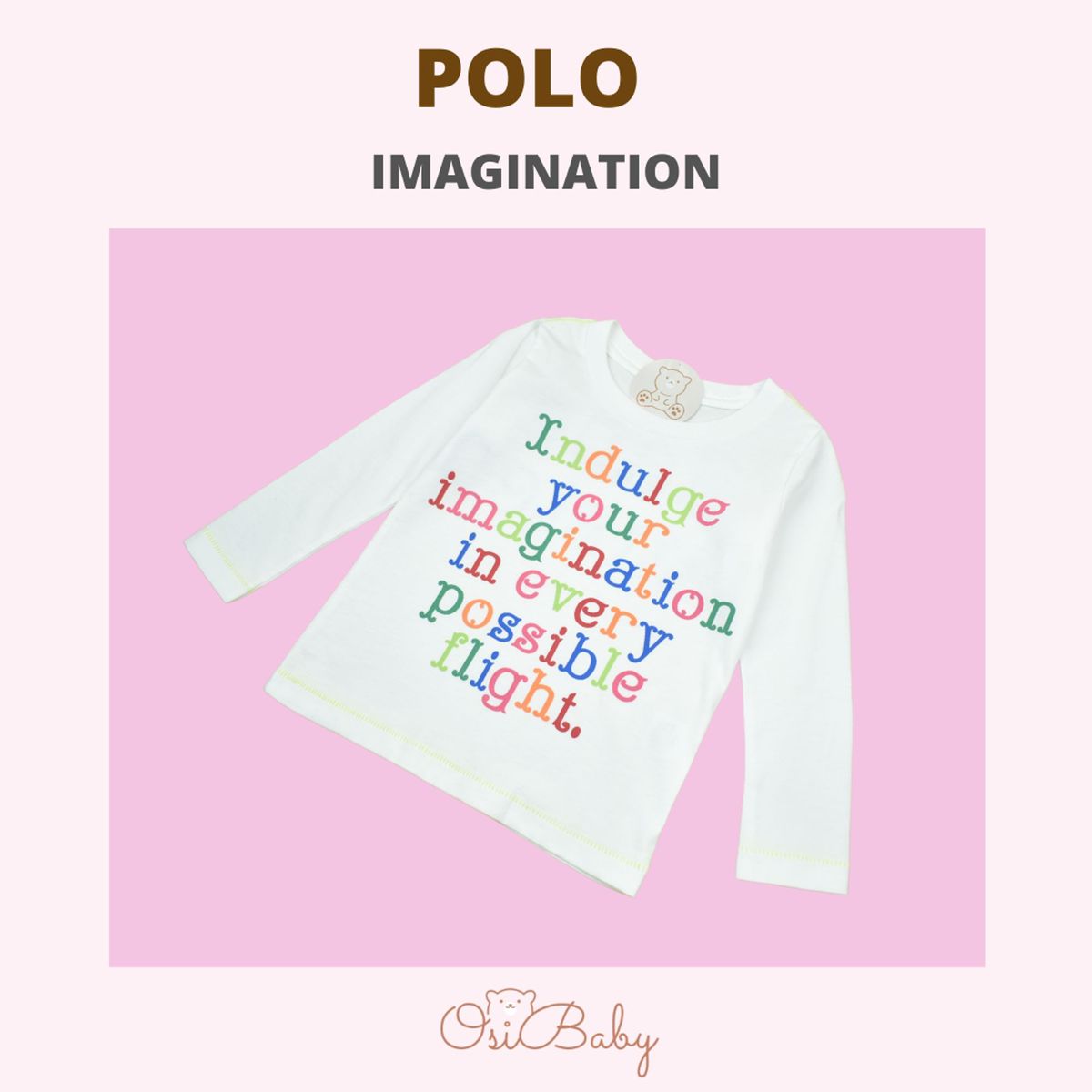 ALLEZ COLLECTION - POLO BEBE MUJER MLARGA IMAGINATION