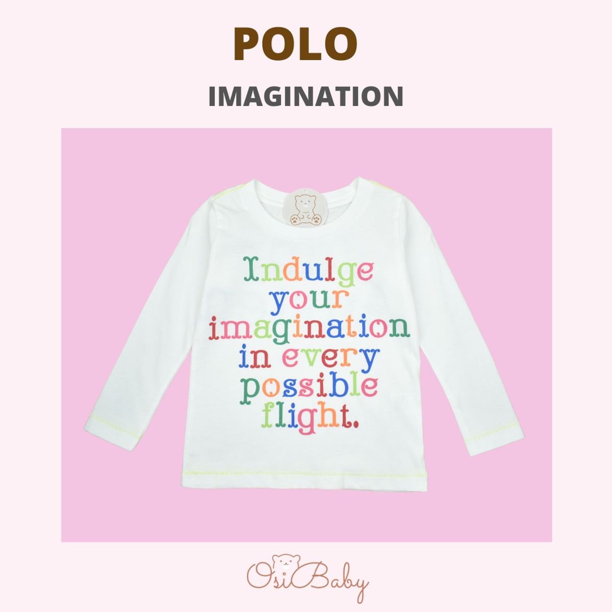 ALLEZ COLLECTION - POLO BEBE MUJER MLARGA IMAGINATION