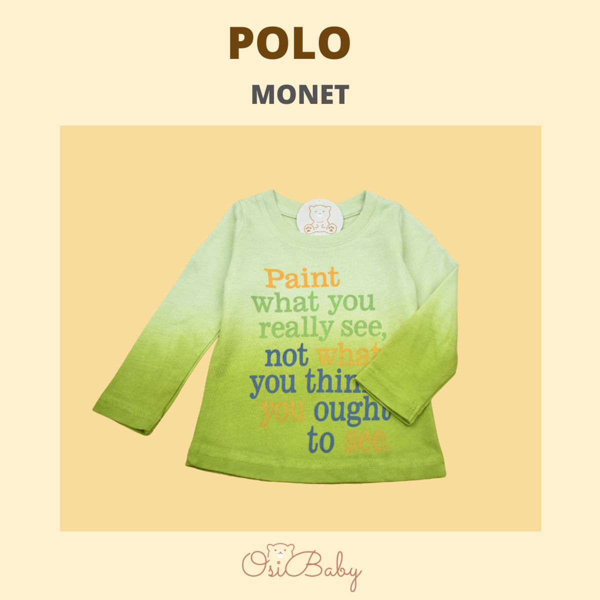 ALLEZ COLLECTION - POLO BEBE MUJER ML MONET