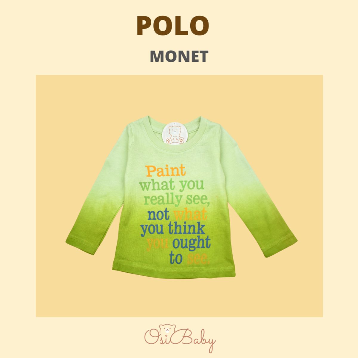 ALLEZ COLLECTION - POLO BEBE MUJER ML MONET