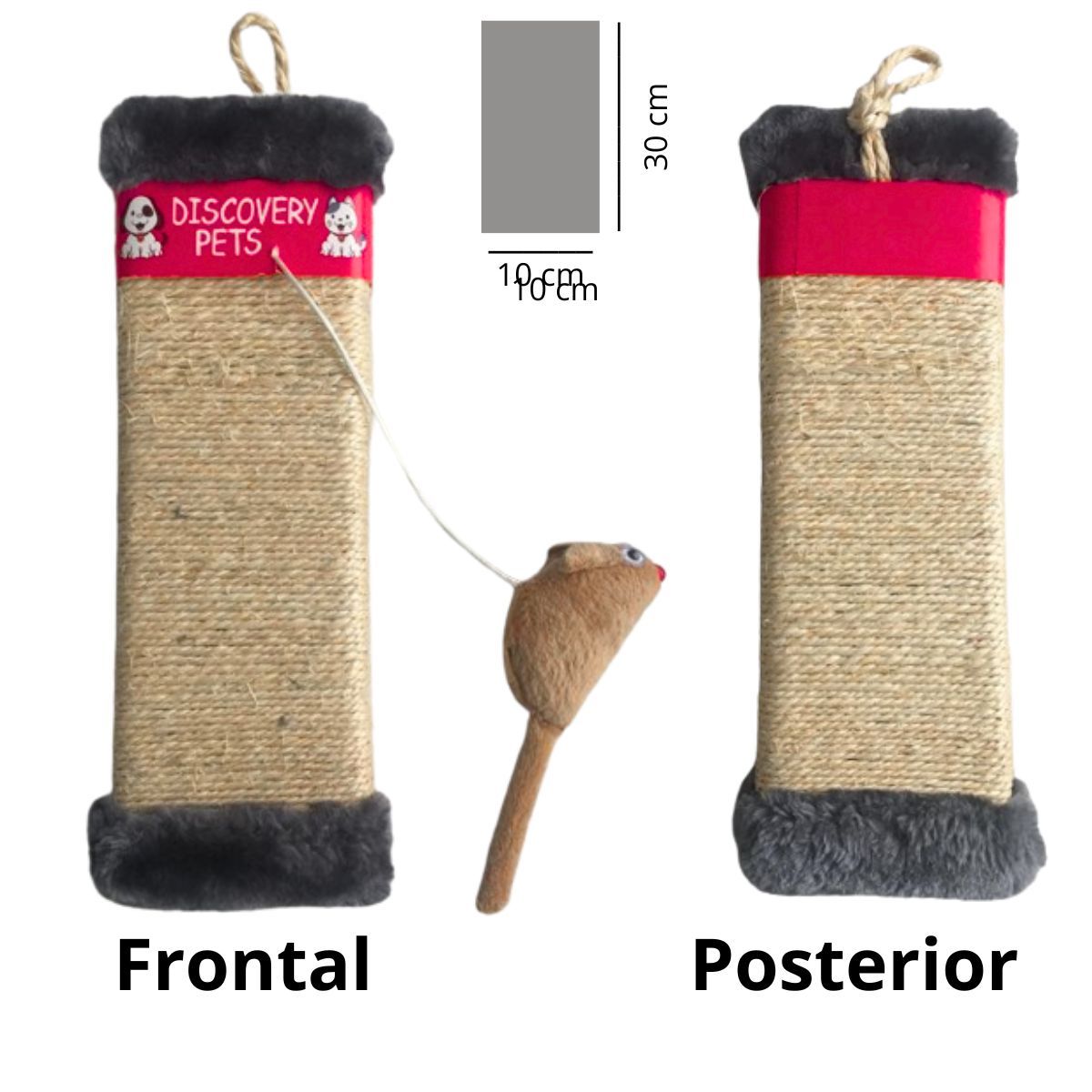 GENERICO - RASCADOR PARA GATO FORMA DE TABLA-PLOMO.