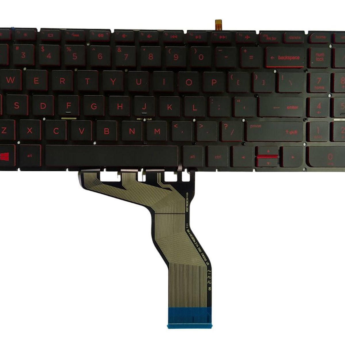 HP - Teclado ORIGINAL HP Omen 15-AE 15-AW 15-AR 15-BK 15-BC 17-AB INGLES