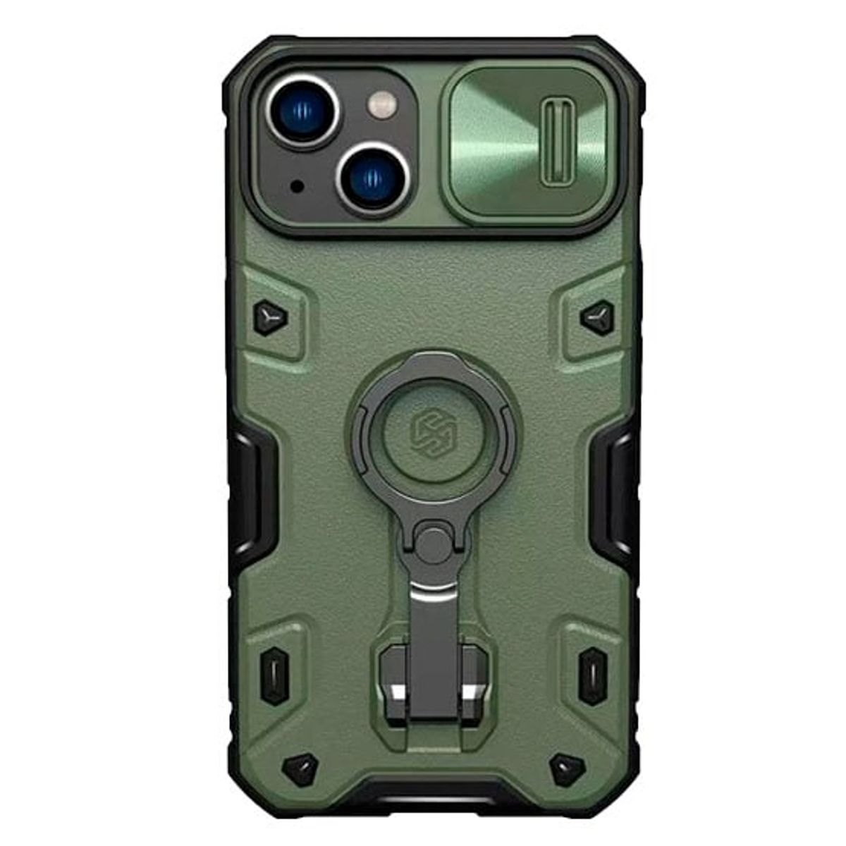 NILLKIN - Funda Nillkin Camshield Armor Pro Para Iphone 15 - Verde