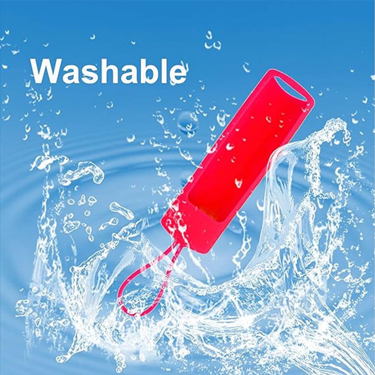 CASE - Funda Protectora Para Control Amazon Fire Tv Stick -Rojo