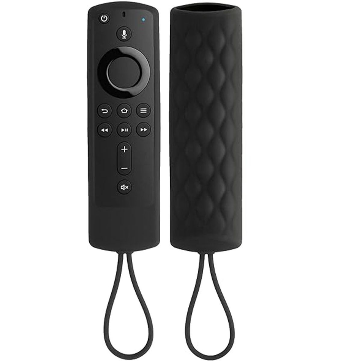 CASE - Funda Protectora Para Control Amazon Fire Tv Stick -Negro