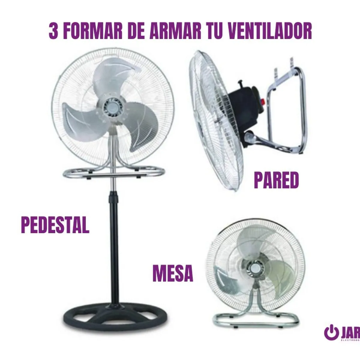 GENERICO - Ventilador Pedestal De 18 200 W FS-4521