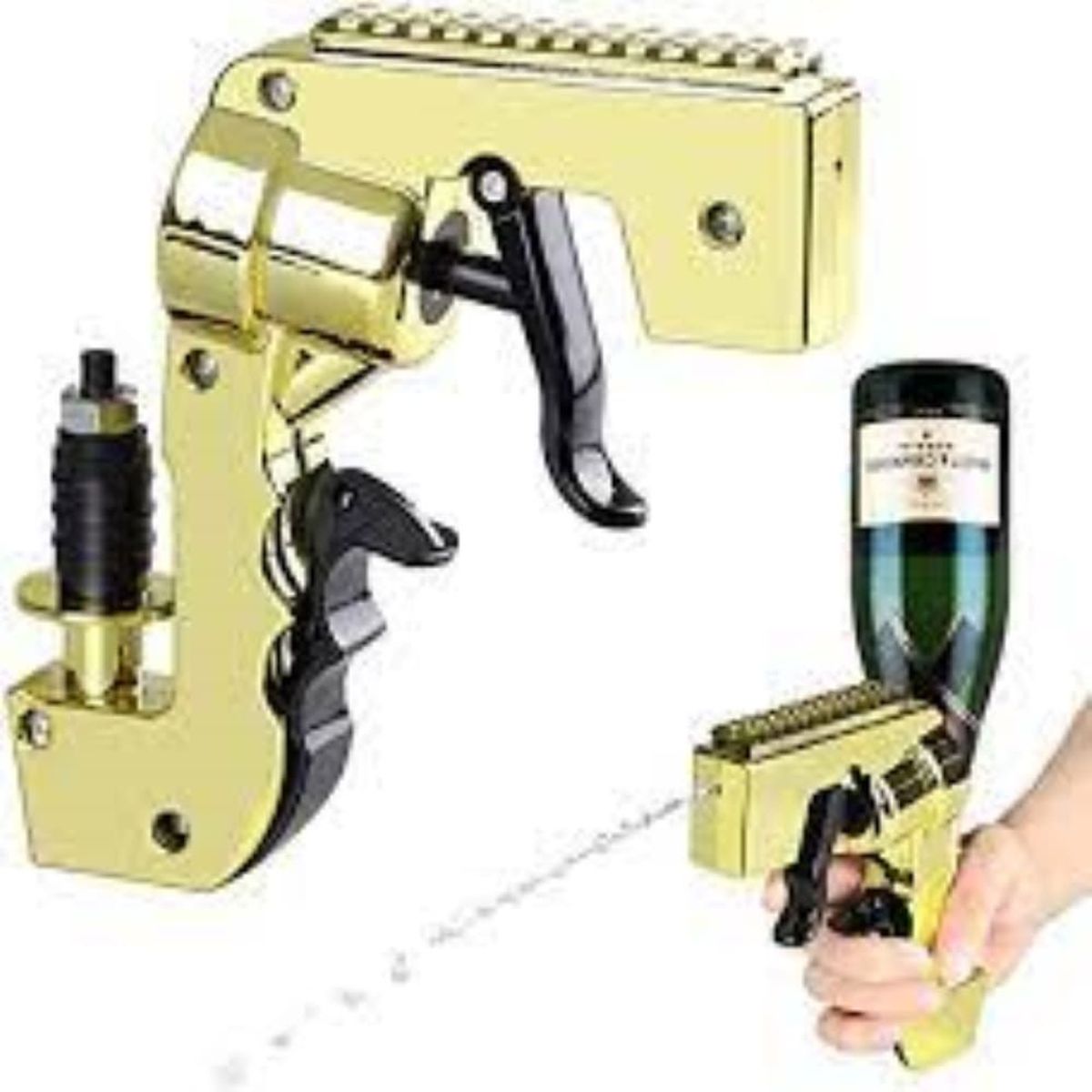 GENERICO - Pistola Chelera Dispensador Golden Rosa Spray Gun