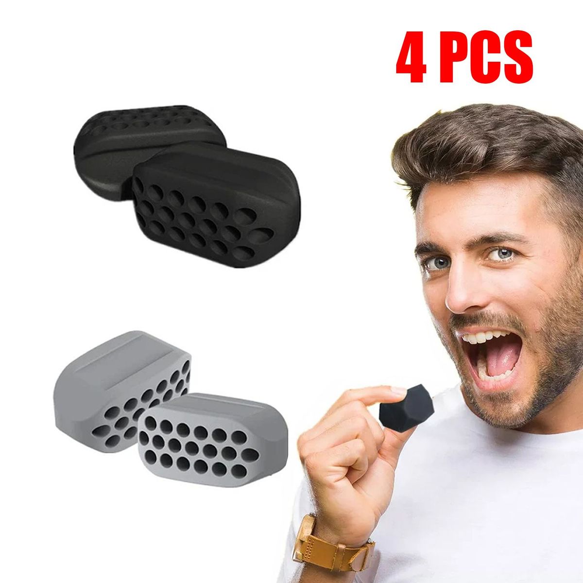 GENERICO - Ejercitador Mandibular  Define linea mandibular 2 PARES