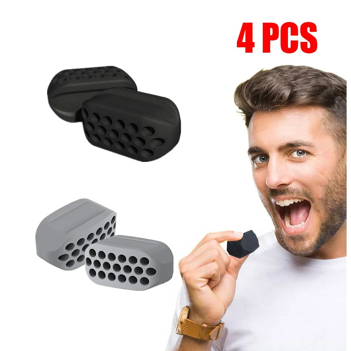 GENERICO - Ejercitador Mandibular  Define linea mandibular 2 PARES