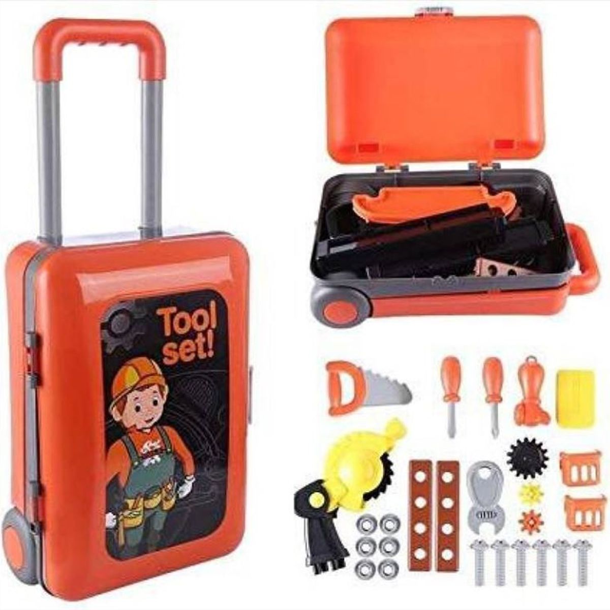 GENERICO - Maleta Taller de herramientas juego niños