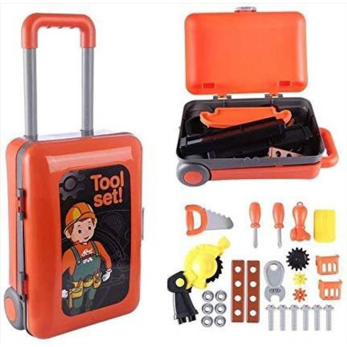 GENERICO - Maleta Taller de herramientas juego niños