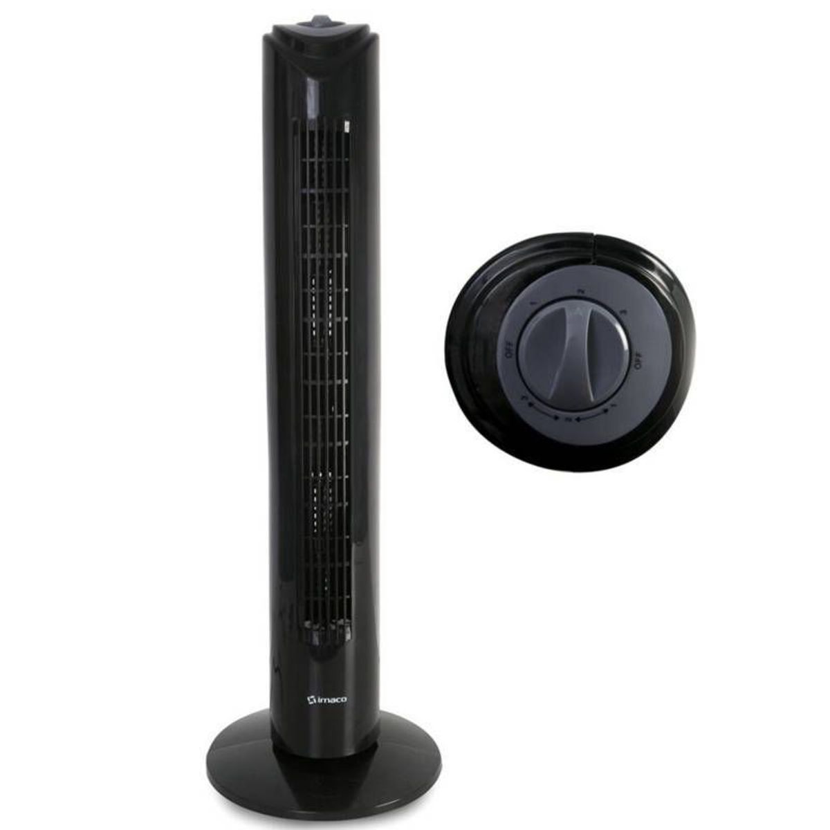 GENERICO - Ventilador de torre 34'' - 3 velocidades