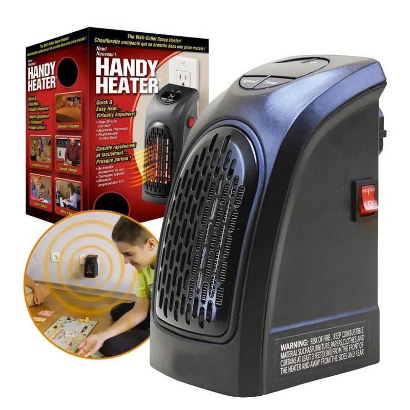 GENERICO - Calefactor Eléctrico HANDY HEATER de 400 WATTS