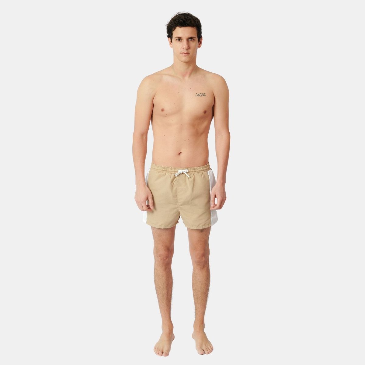 SAN COSME - Short de Baño Hombre Beige