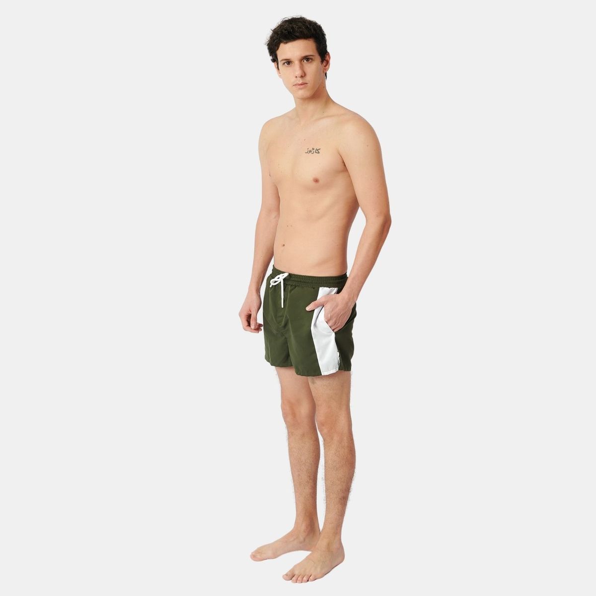 SAN COSME - Short de Baño Hombre Verde