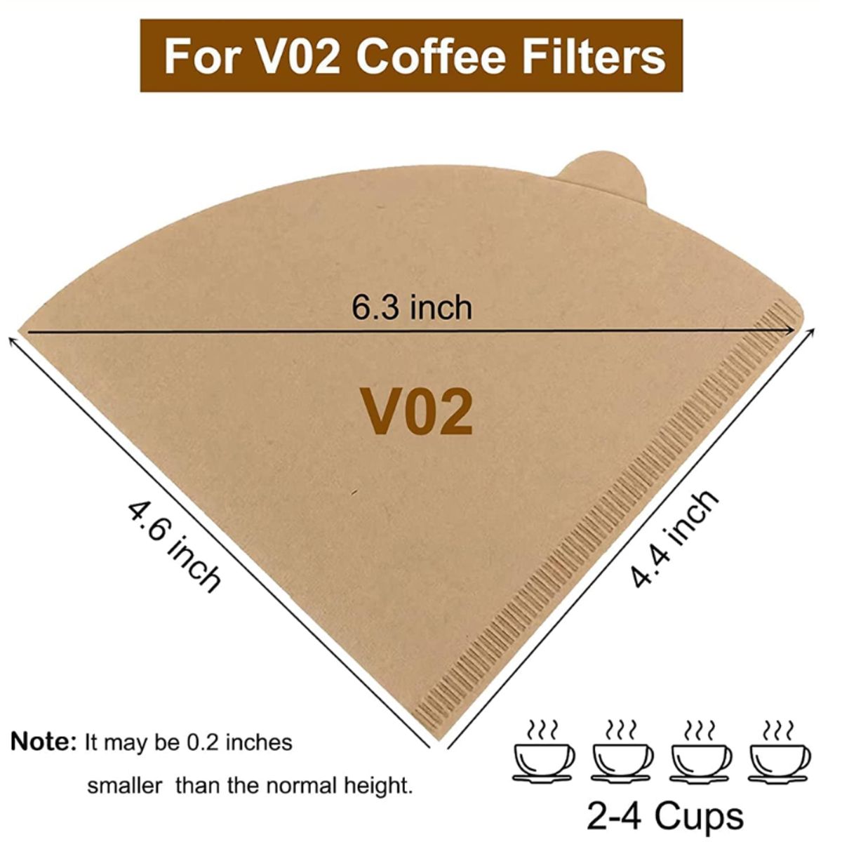 GENERICO - Filtro de papel V60 40 unidades