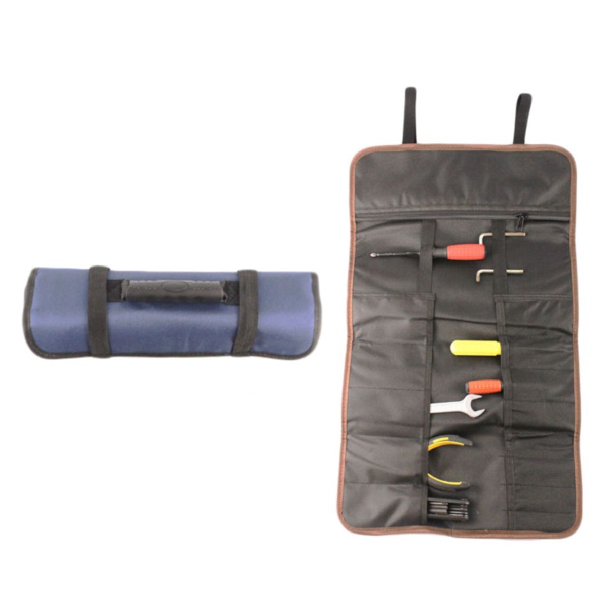 ZIMRAHYG - Bolso De Herramientas Multifunción Plegable Portátil Azul