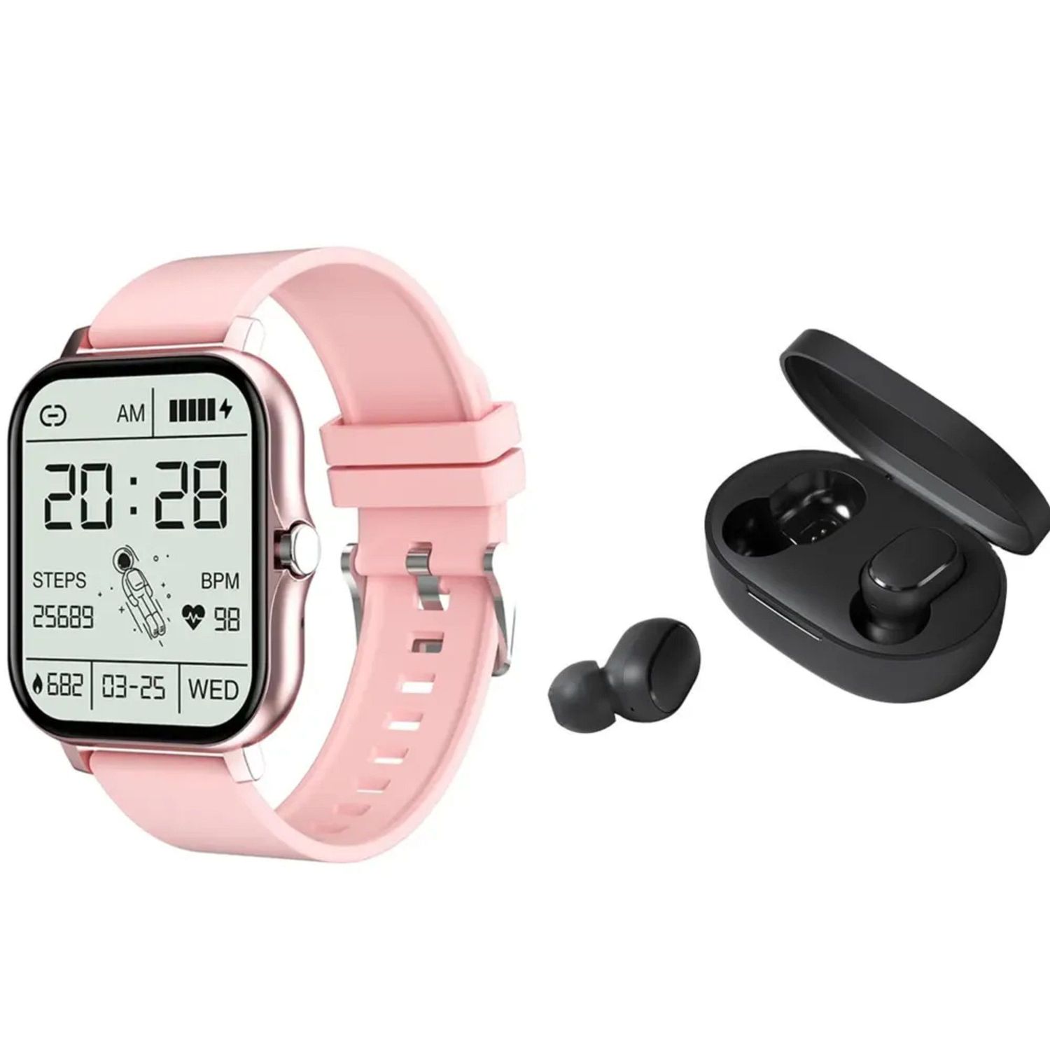 Olik Smartwatch+Xiaomi Redmi Airdots2 Audífonos Auriculares