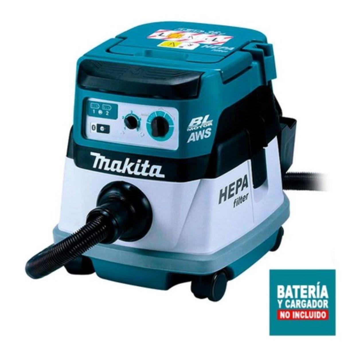 MAKITA - Aspiradora inalambrica 36V 2x18V Li-Ion Baretool LXT BL AWS DVC864LZ