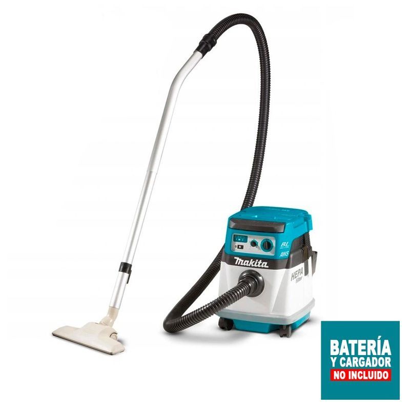 MAKITA - Aspiradora Inalambrica AWS Bluetooth 15L Filtro HEPA DVC154LZX