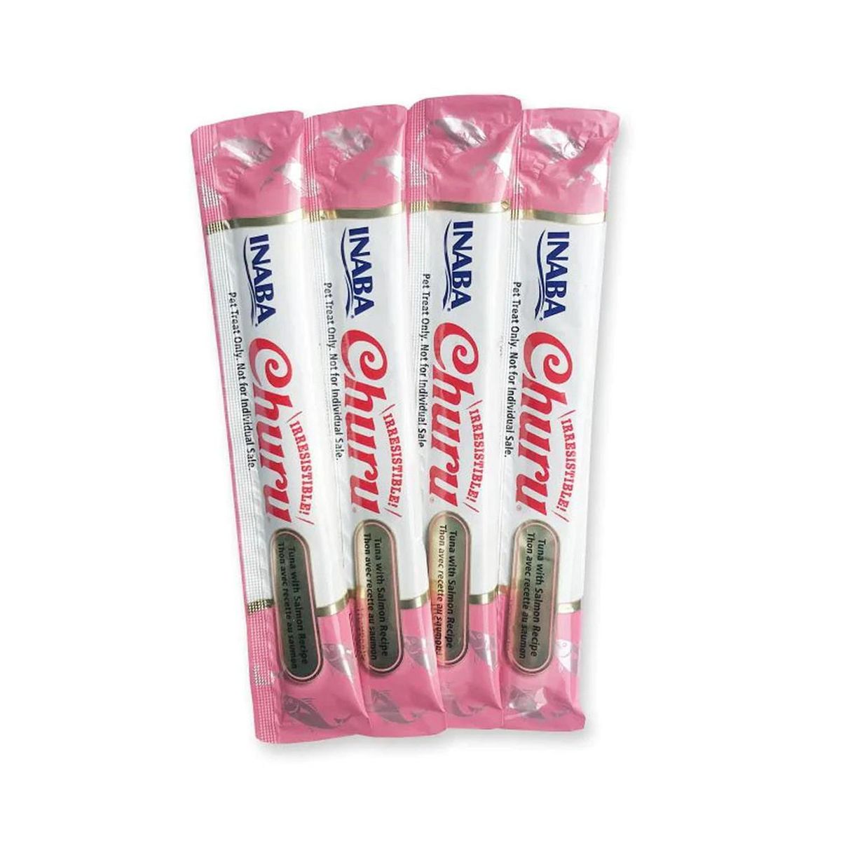 CHURU - Churu Snack Húmedo de Atún con Salmón para Gatos x4 und